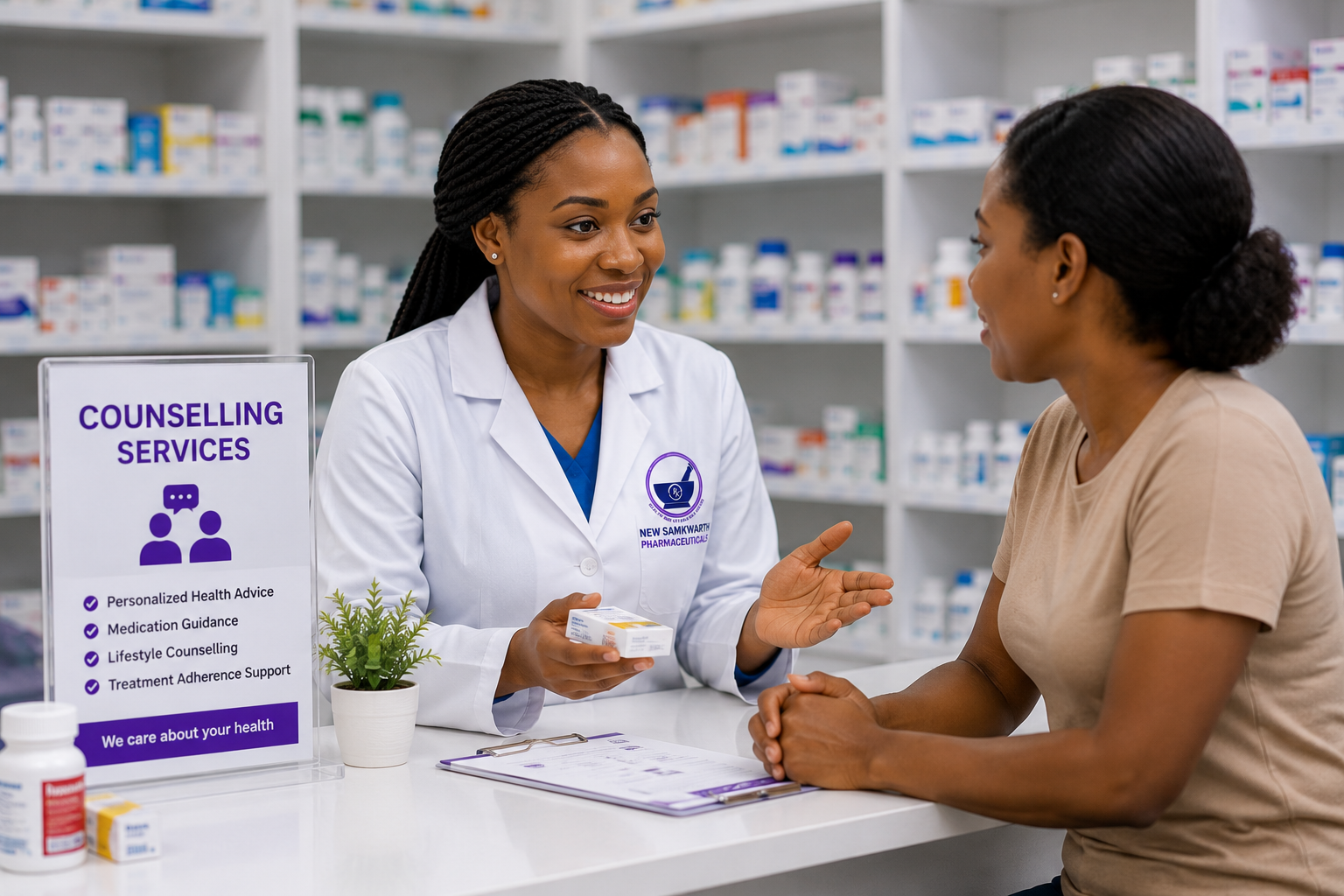 Health counselling session