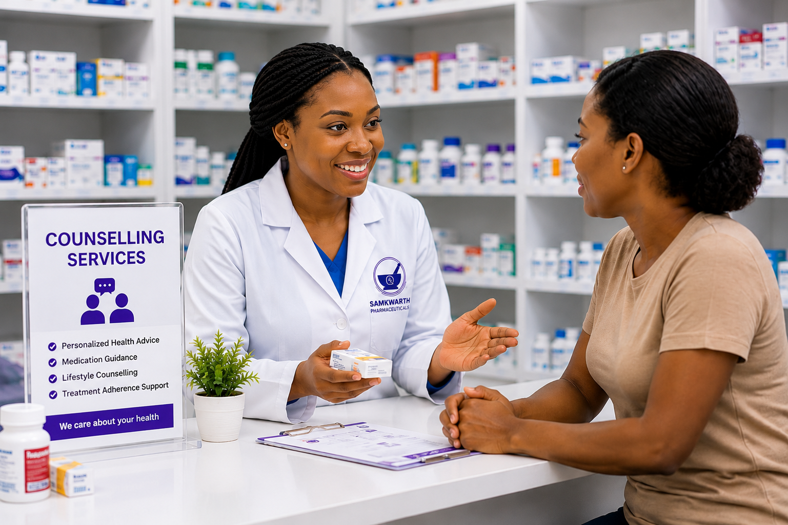 Health counselling session